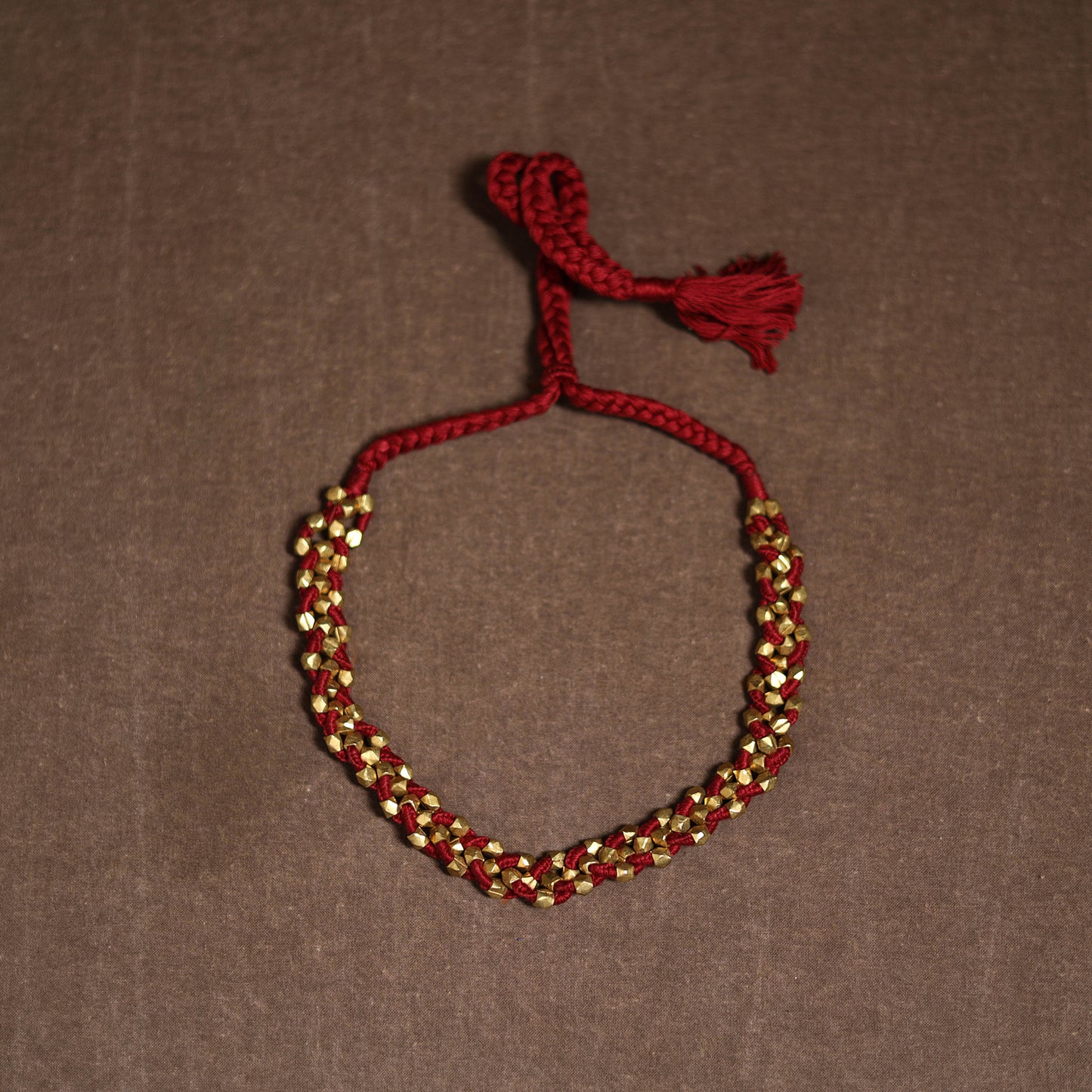 Tribal Odisha Dokra Threadwork Handmade Choker Necklace 71