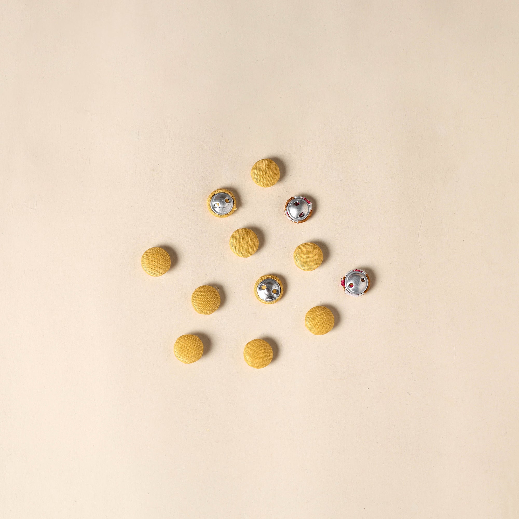1.5cm Handmade Fabric Button Small (Set Of 12) 87 main image 1