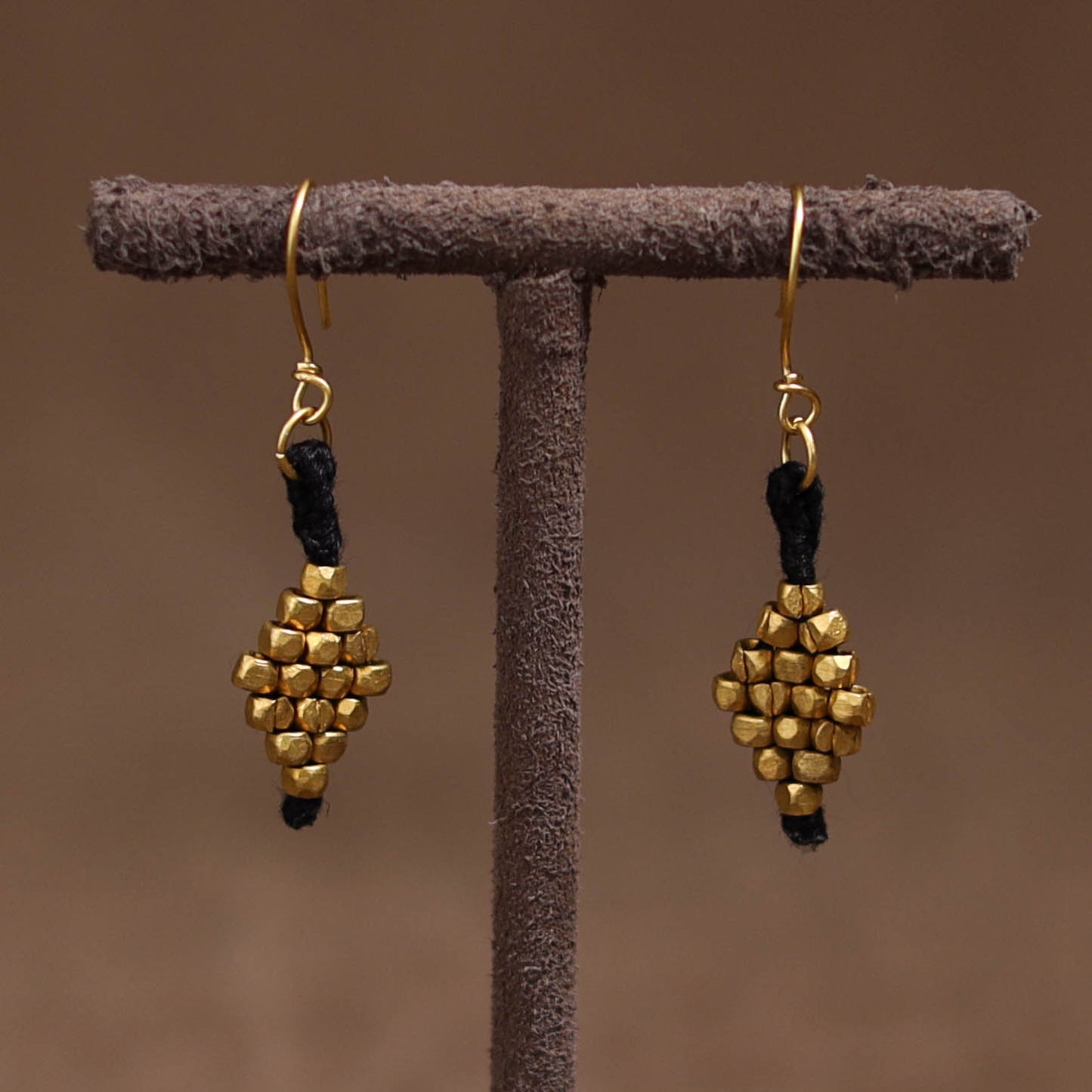 Tribal Odisha Dokra Threadwork Handmade Earrings 76