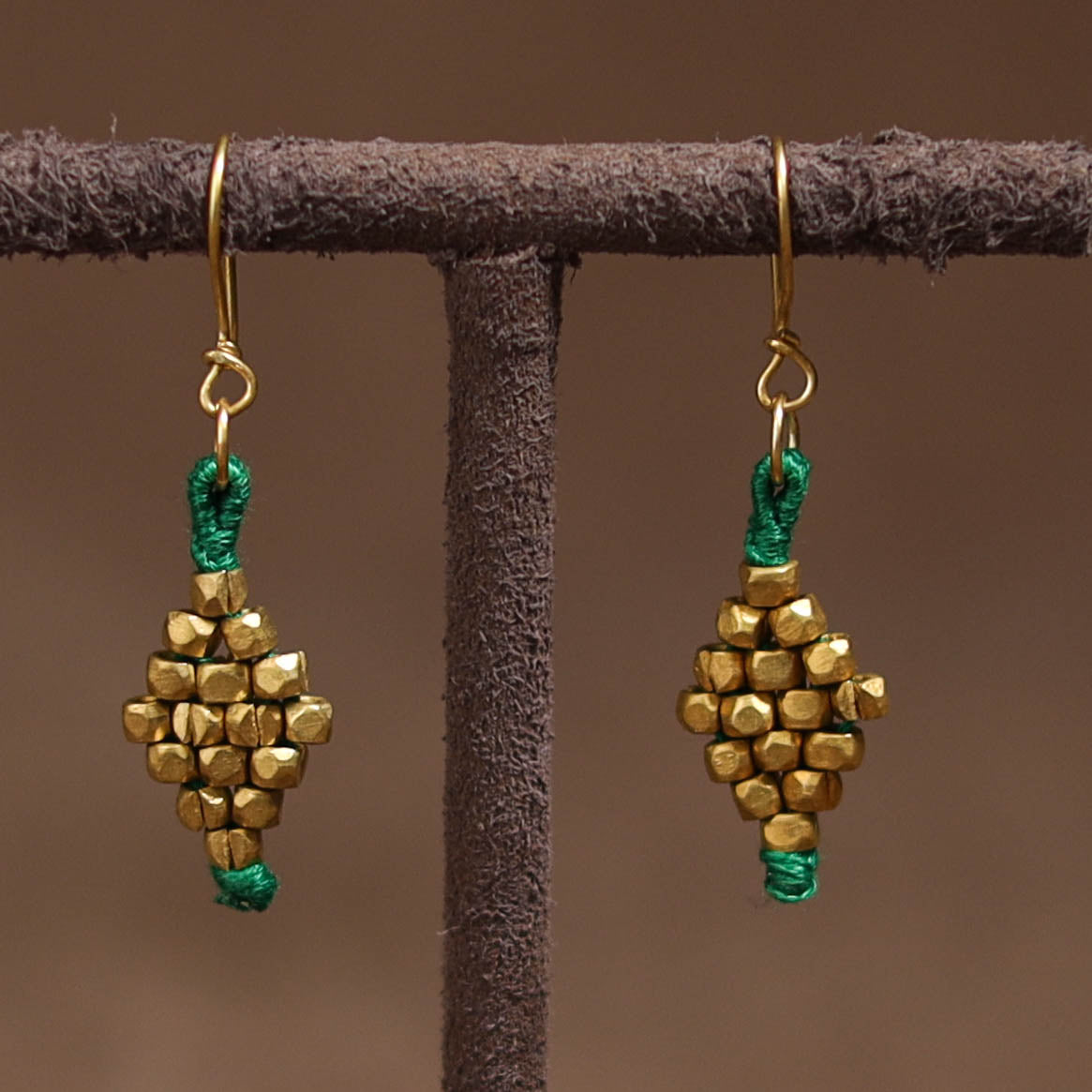 Tribal Odisha Dokra Threadwork Handmade Earrings 80