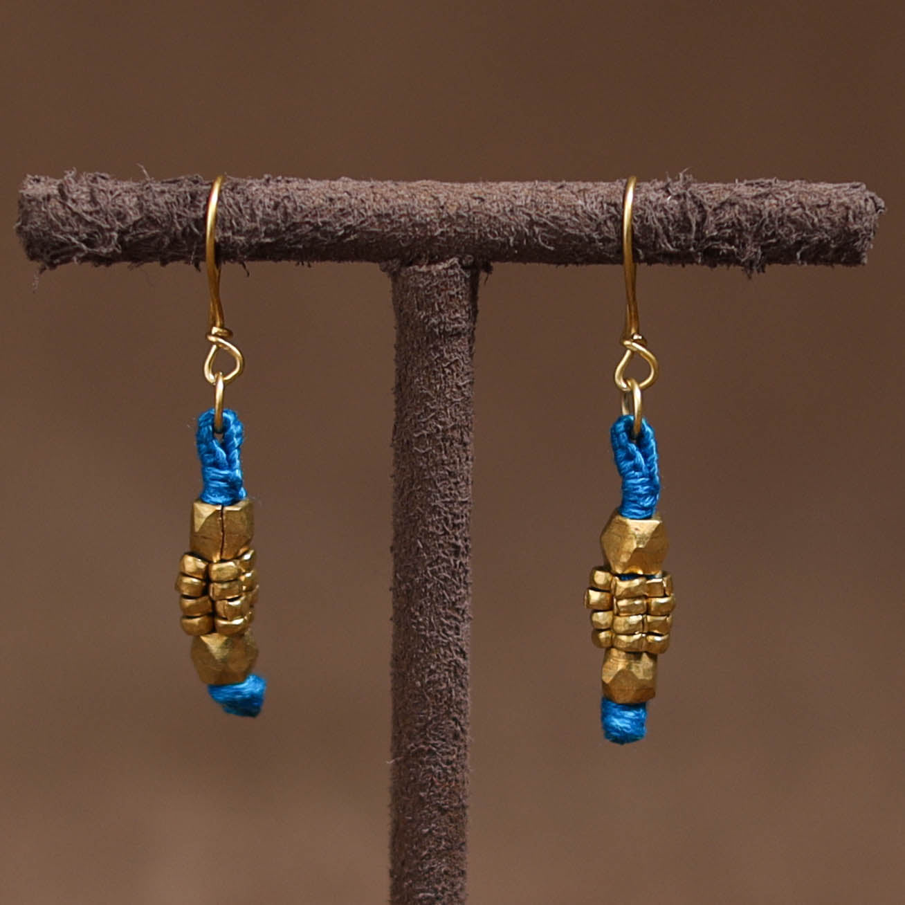 Tribal Odisha Dokra Threadwork Handmade Earrings 88
