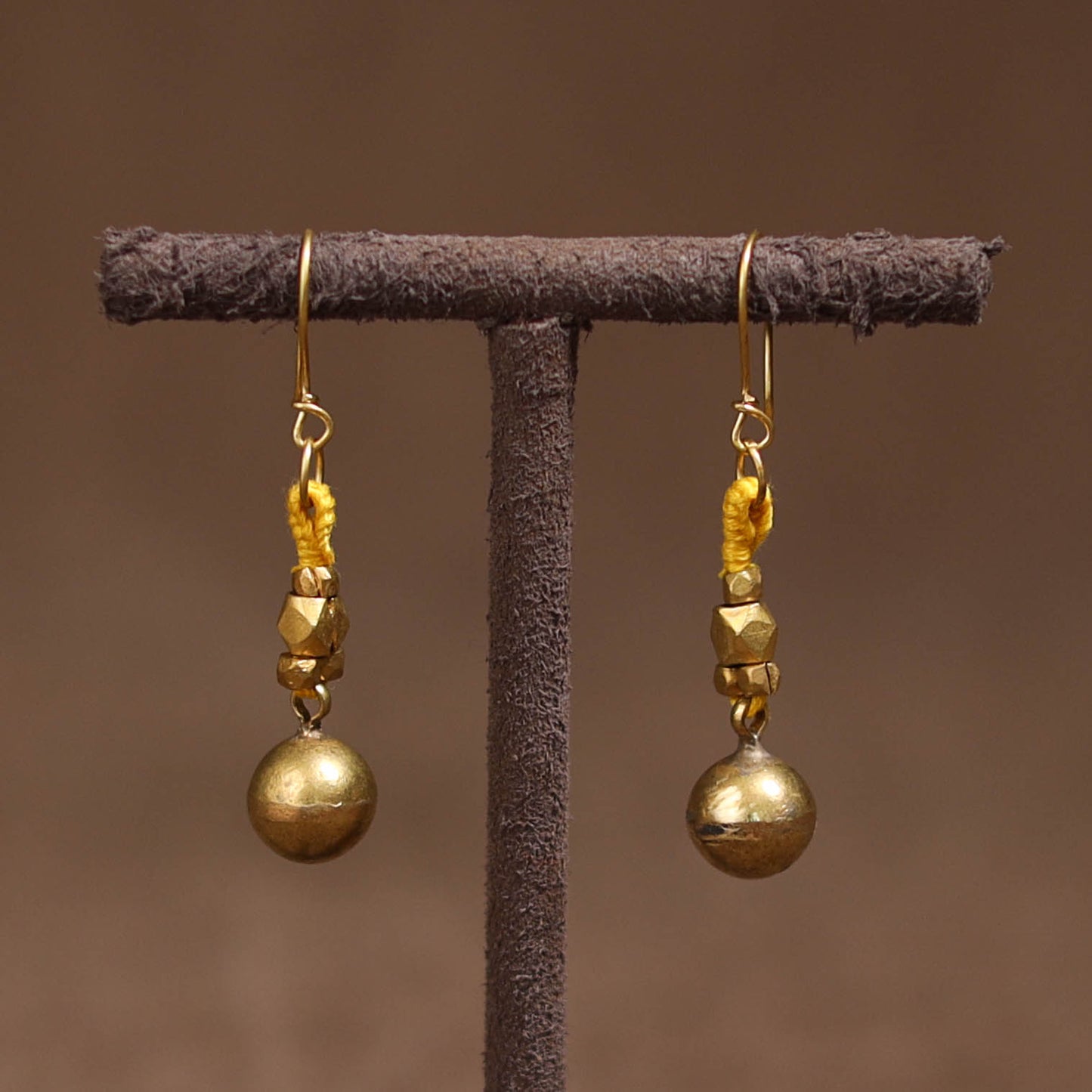 Tribal Odisha Dokra Threadwork Handmade Earrings 96