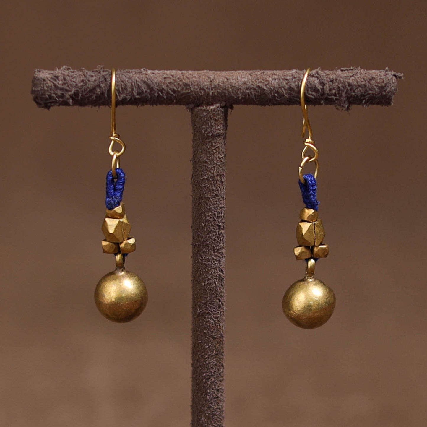 Tribal Odisha Dokra Threadwork Handmade Earrings 98