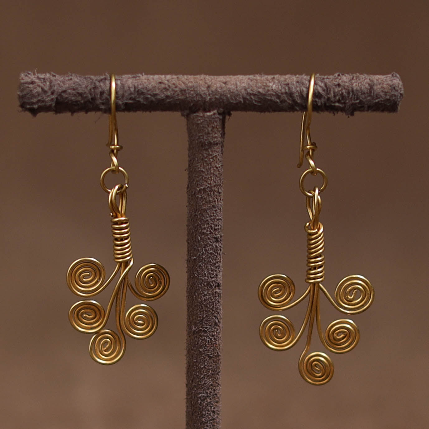 Tribal Odisha Dokra Handmade Earrings 114