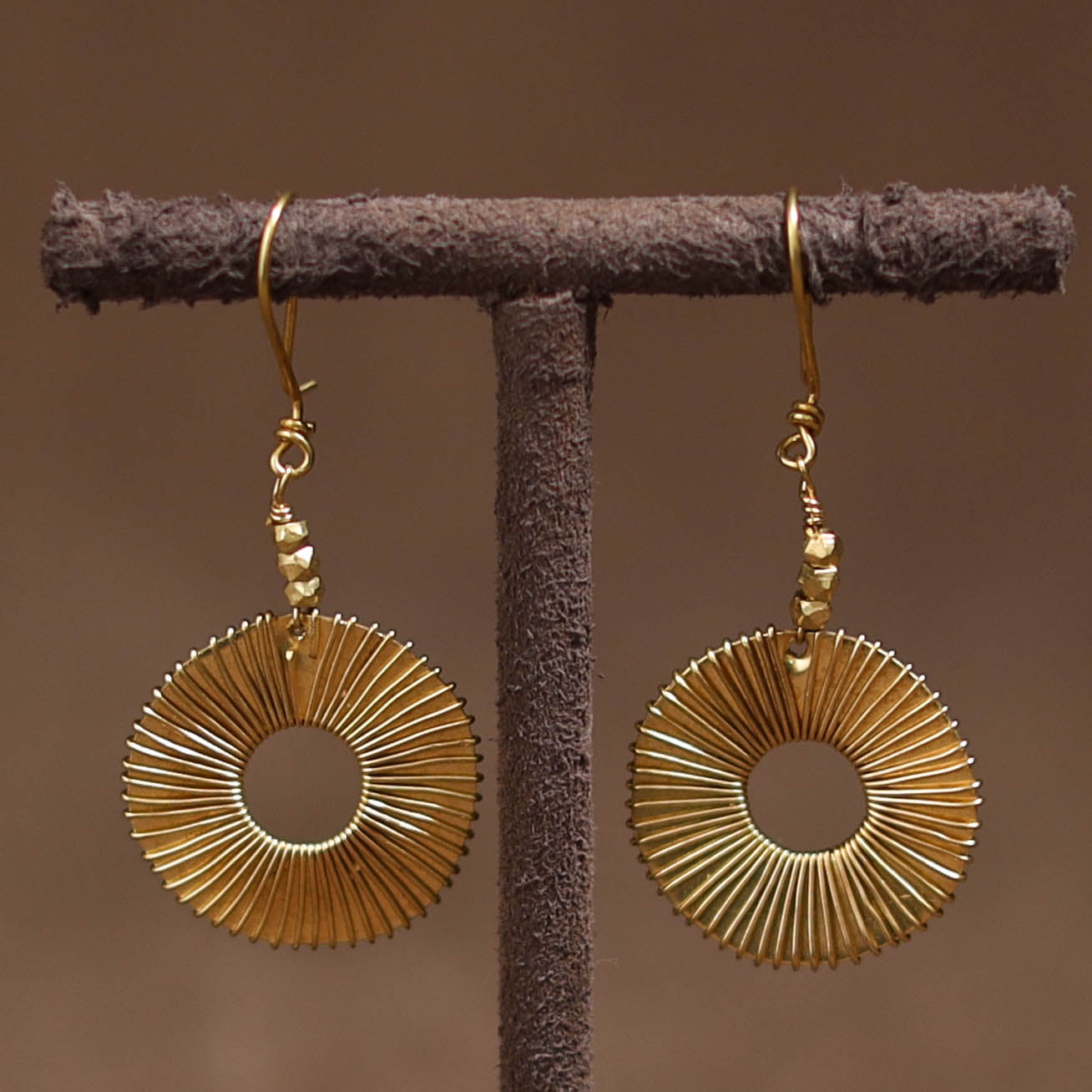 Tribal Odisha Dokra Handmade Earrings 122