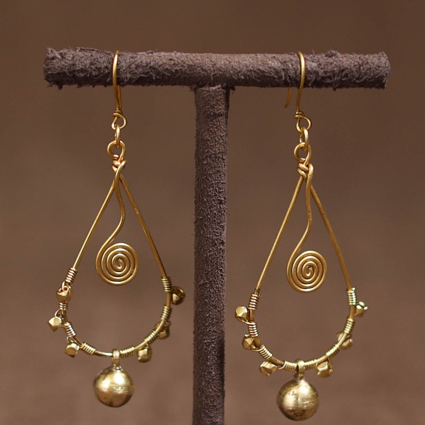 Tribal Odisha Dokra Handmade Earrings 123