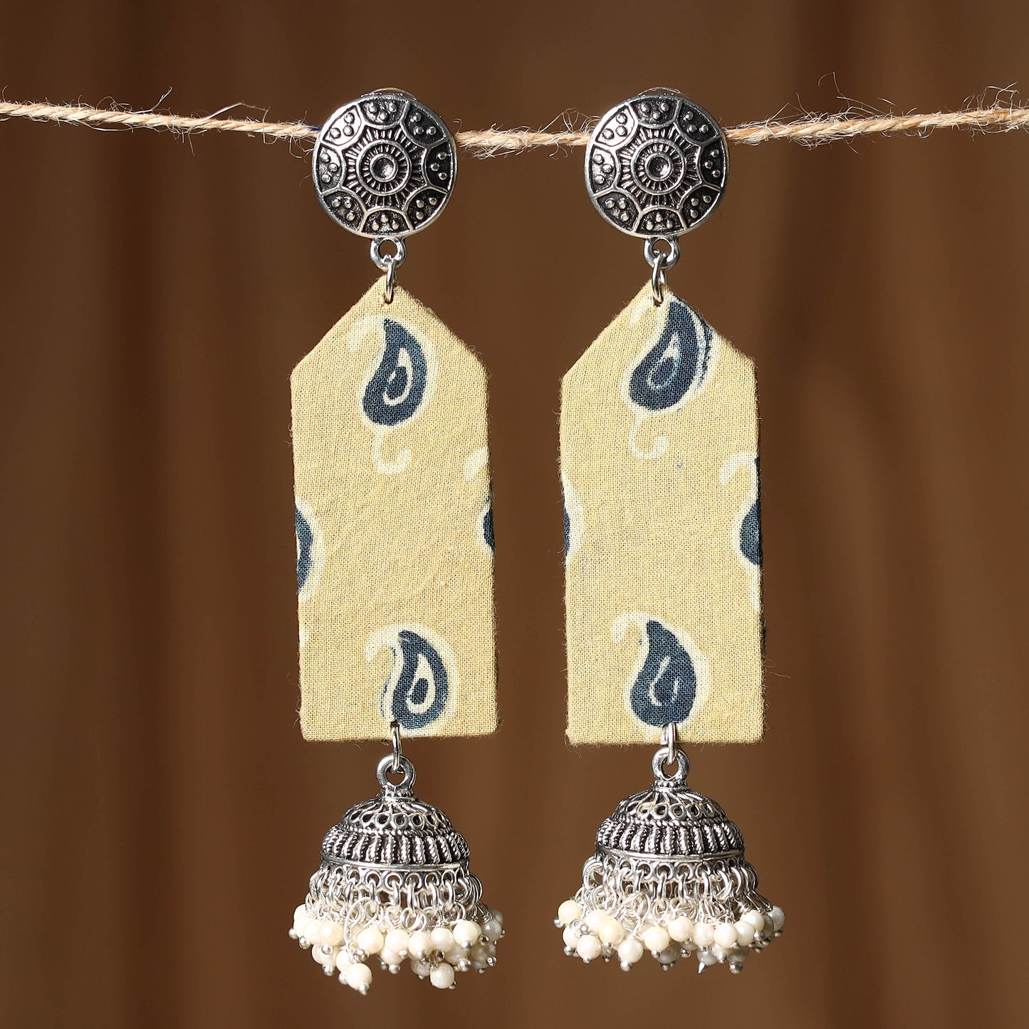 Afiya GS Fabart Handmade Earrings