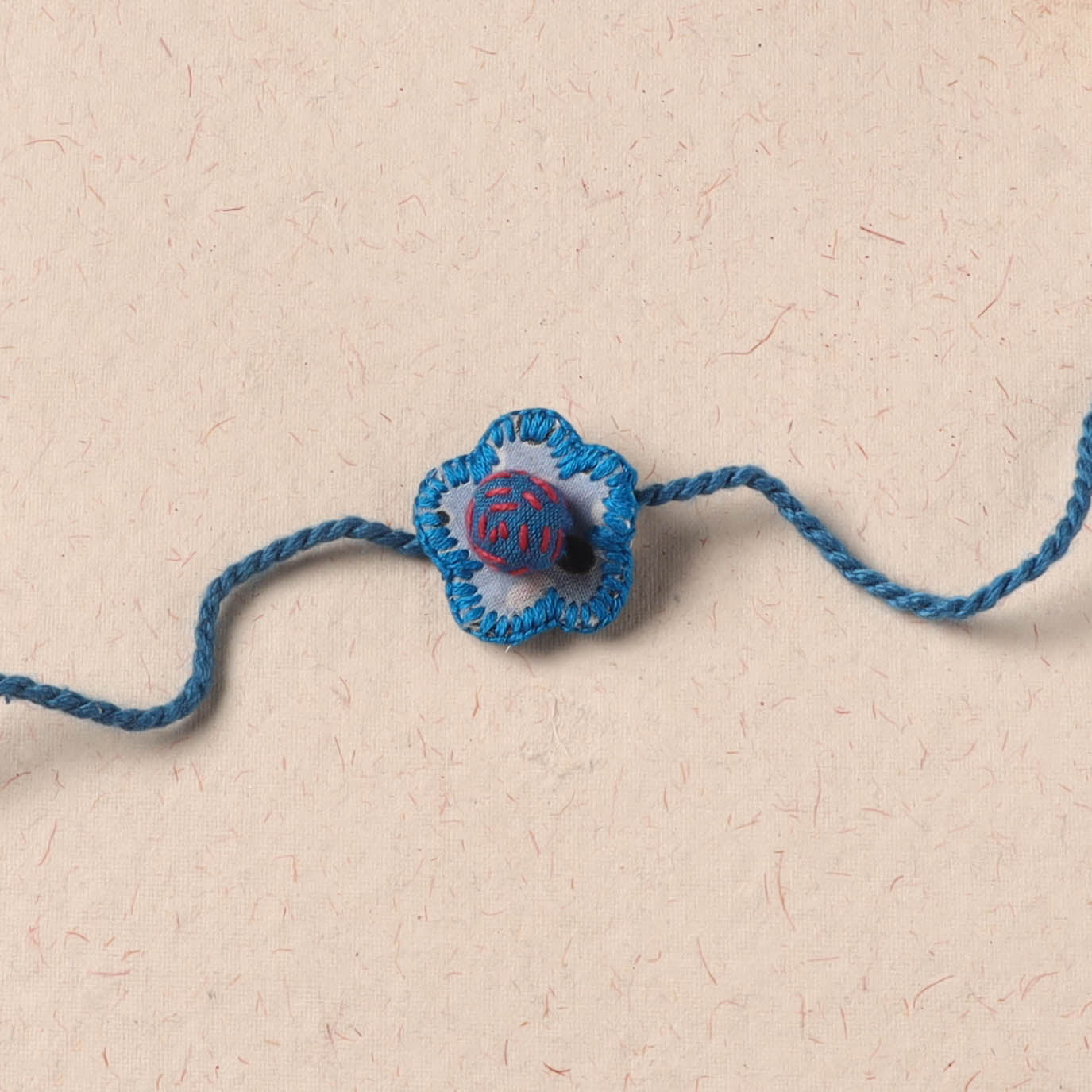 Flower - Handmade Threadwork Kids Rakhi (Assorted) 30