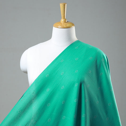 Green - Jacquard Prewashed Cotton Fabric 38