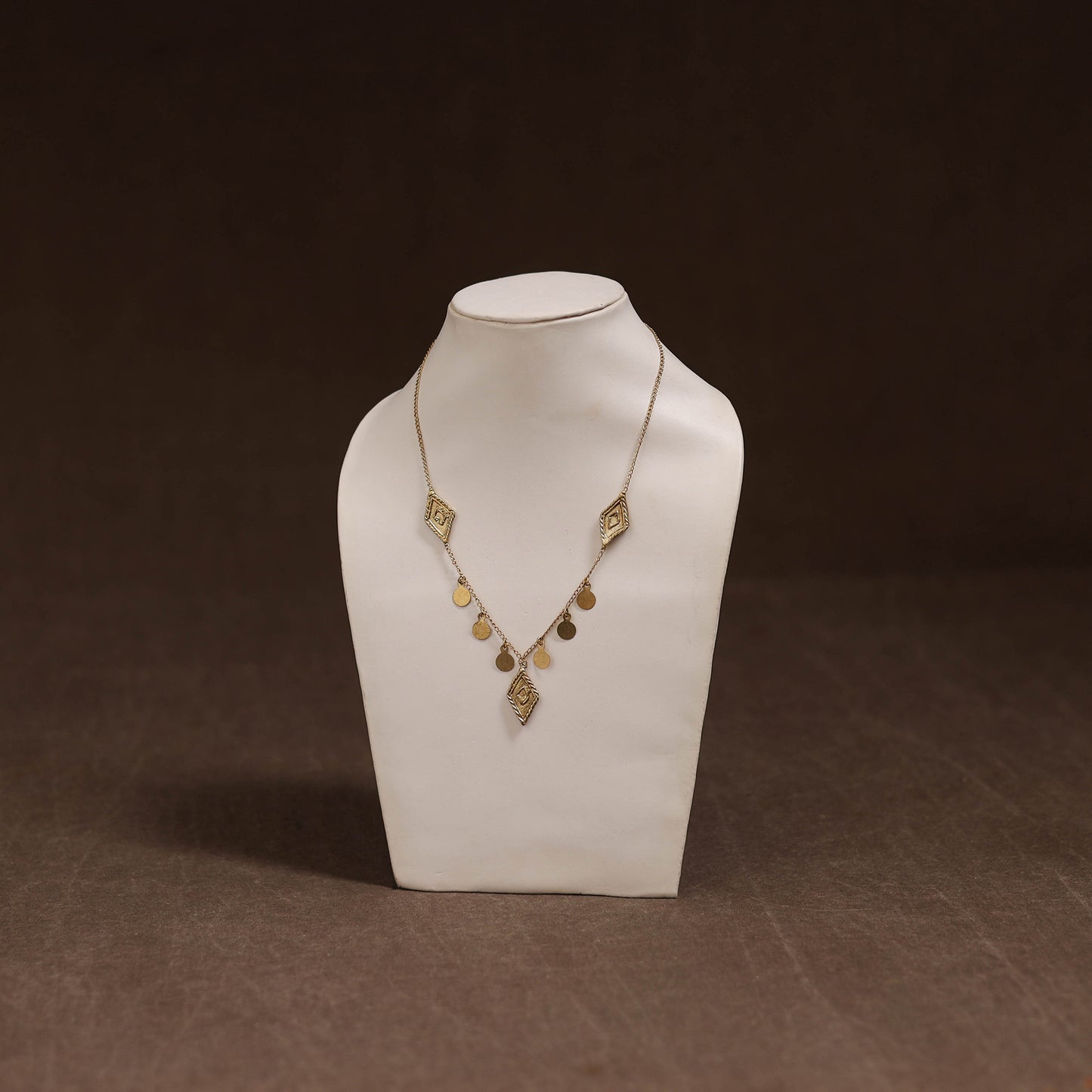 Miharu Tribal Dokra Brass Necklace 10