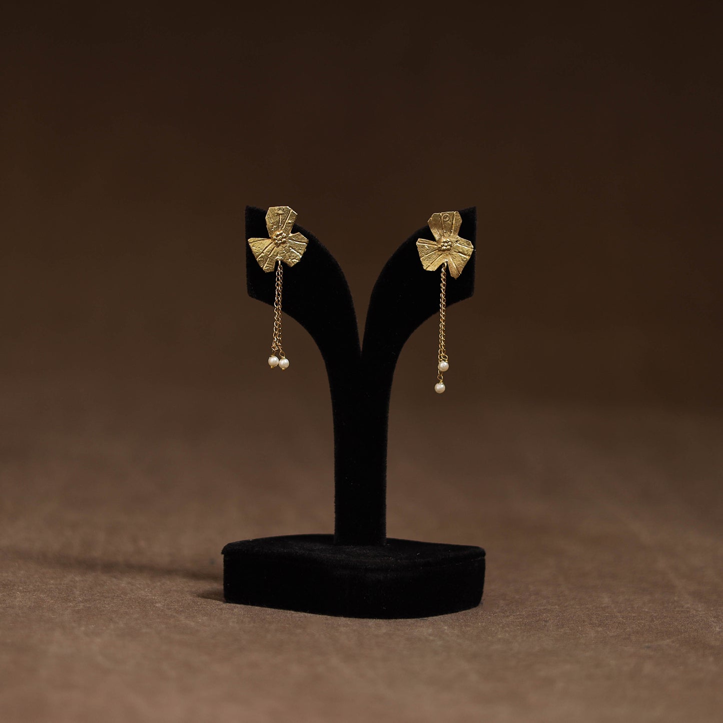 Miharu Tribal Dokra Brass Earrings 17
