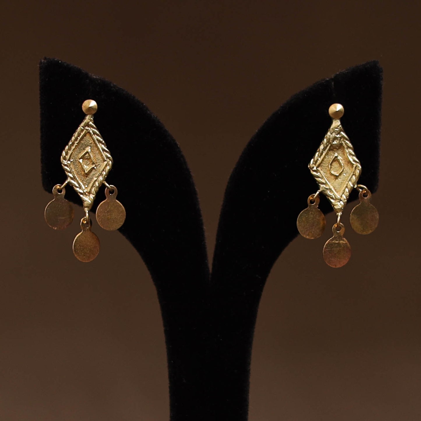 Miharu Tribal Dokra Brass Earrings 19