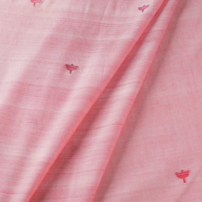 Jamdani Multicolor Lotus Thread Buti Handloom Cotton Fabric