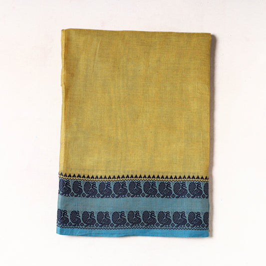 Green - Kanchipuram Cotton Precut Fabric (1.45 Meter)