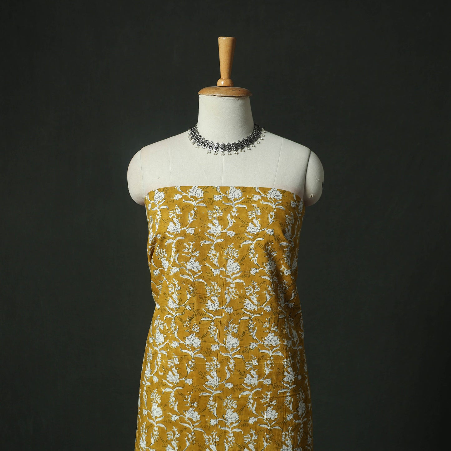 Sanganeri Hand Block Print Cotton 2pc Unstitched Dress Material Kurta Set 26