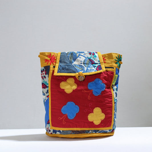 Jugaad patchwork Handmade Pithu Bag 97