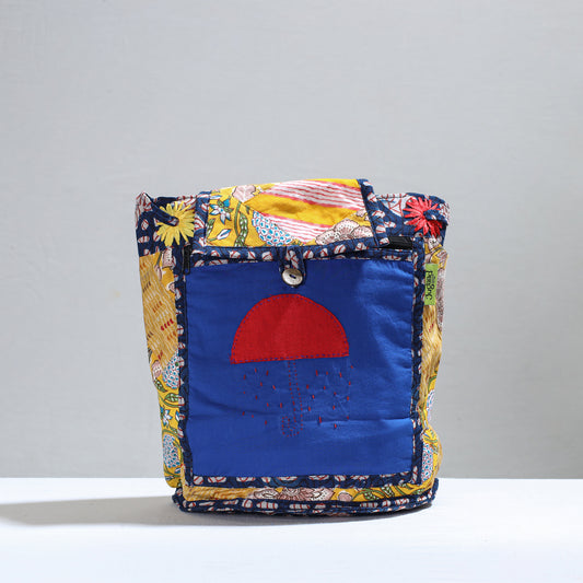 Jugaad patchwork Handmade Pithu Bag 100