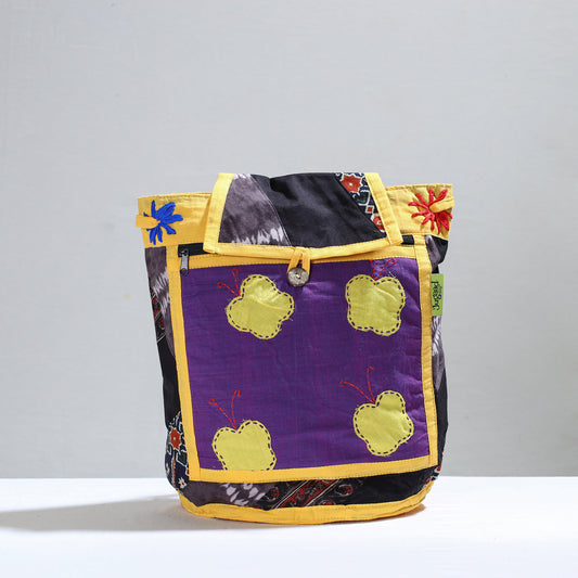Jugaad patchwork Handmade Pithu Bag 102