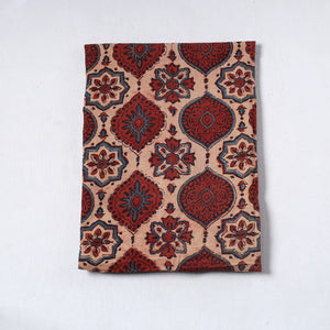 Ajrakh Block Printed Cotton Precut Fabric (1.3 meter) 44