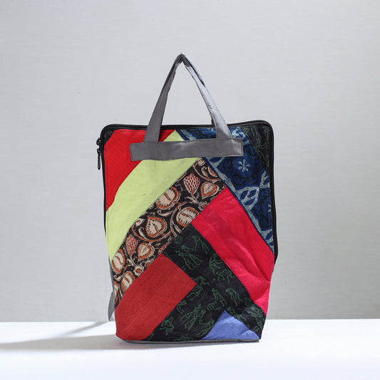 Jugaad patchwork Handmade Pithu Bag 125