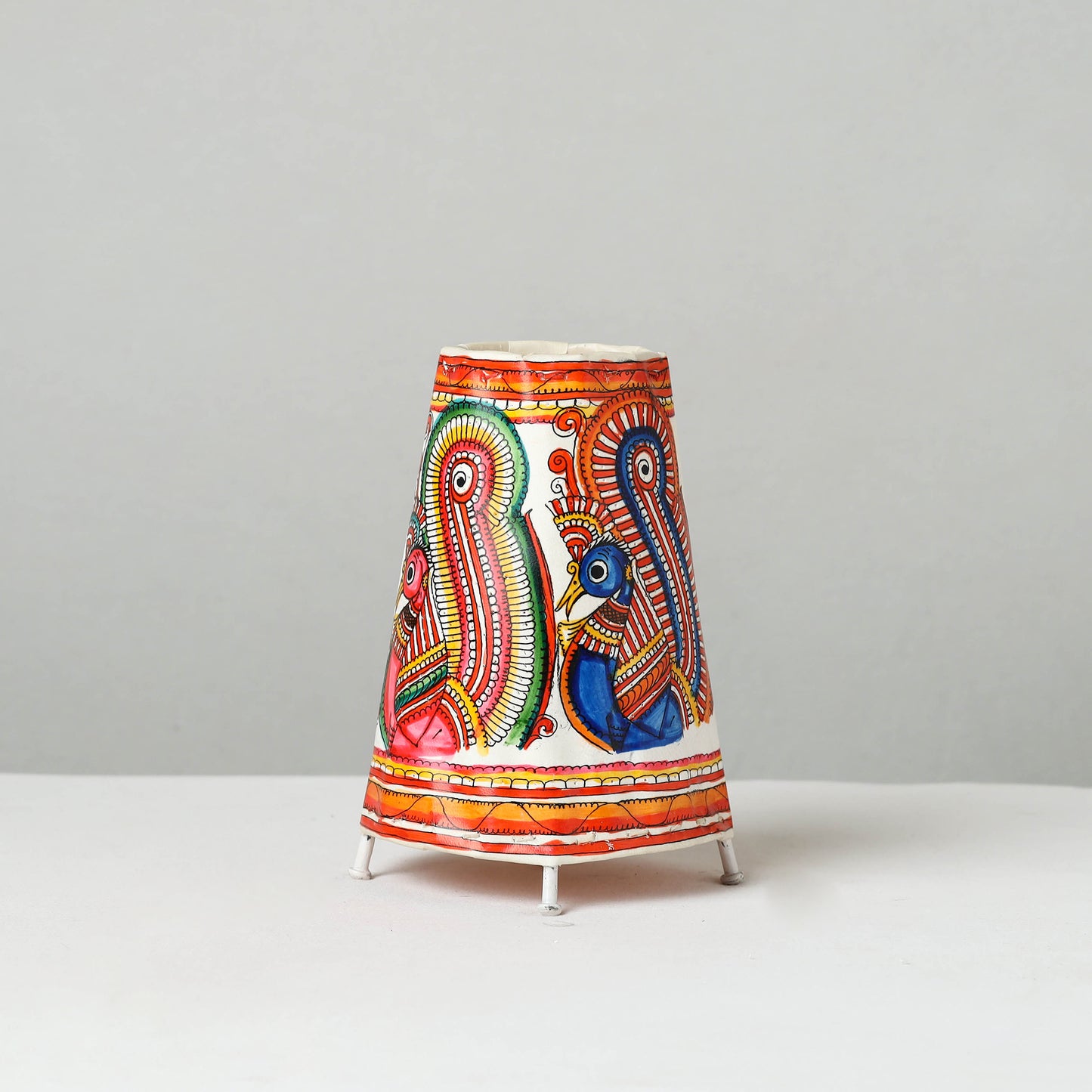 Tholu Bommalata Leather Table Lamp