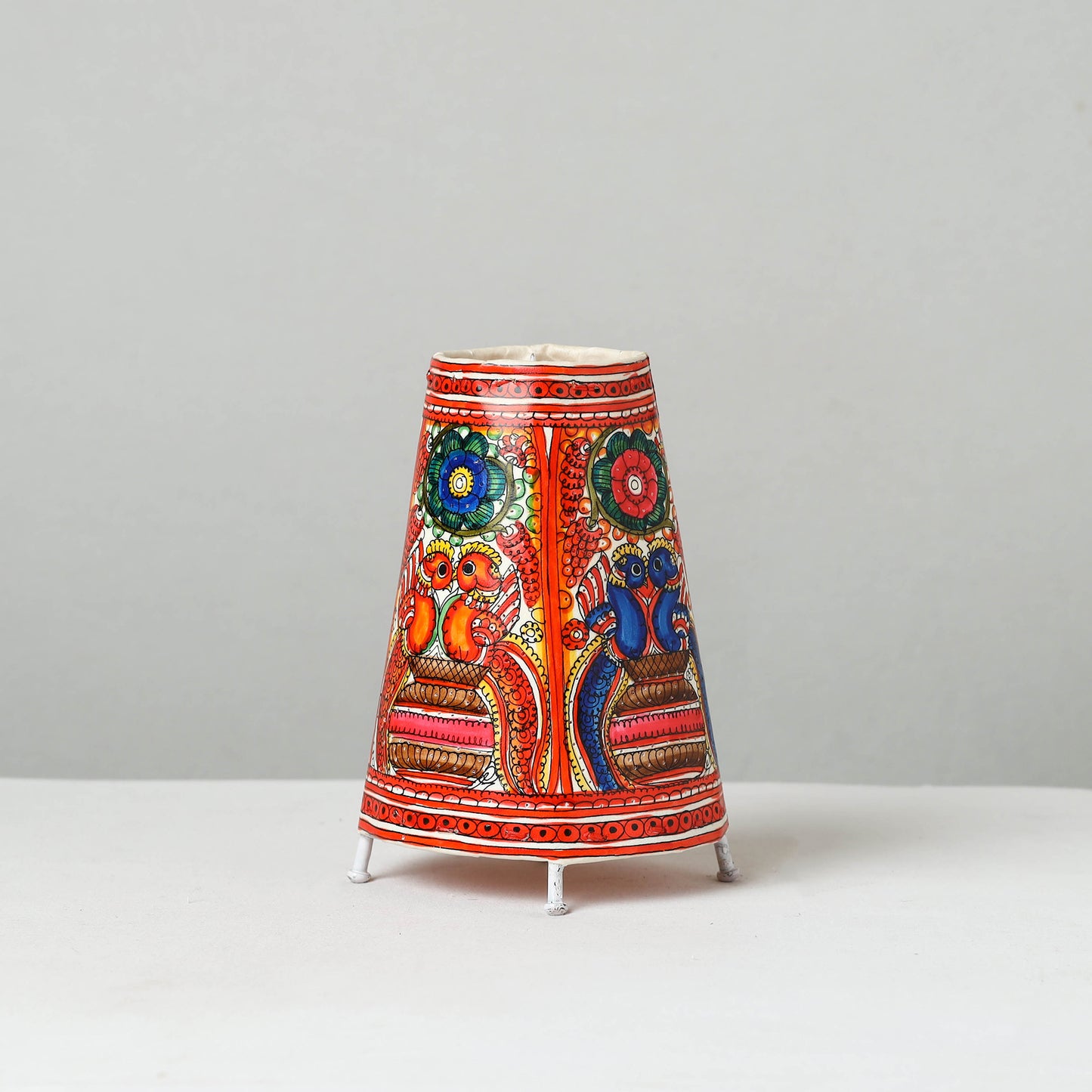 Tholu Bommalata Leather Table Lamp