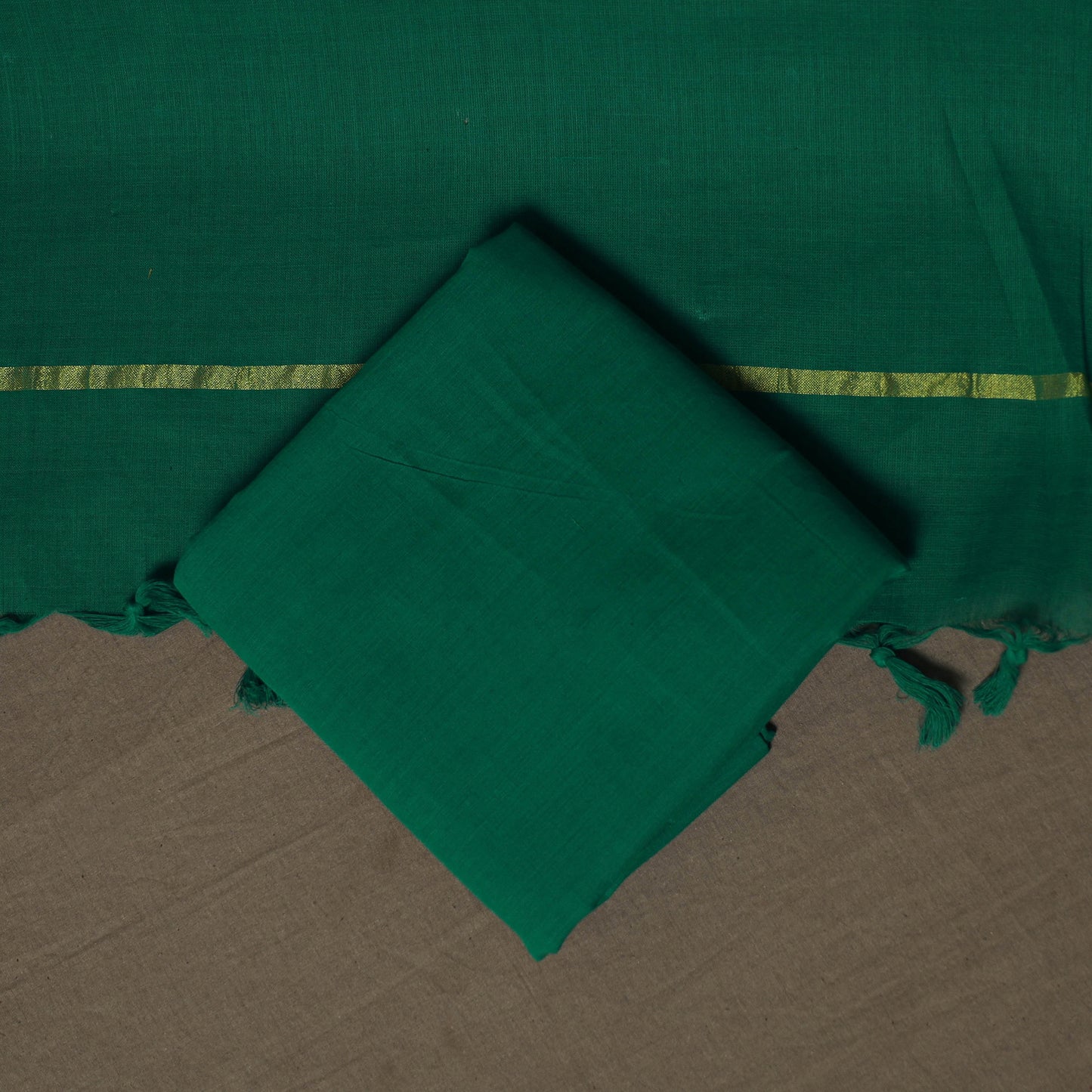 Jacquard Woven Pure Cotton 3pc Unstitched Dress Material Suit Set 08