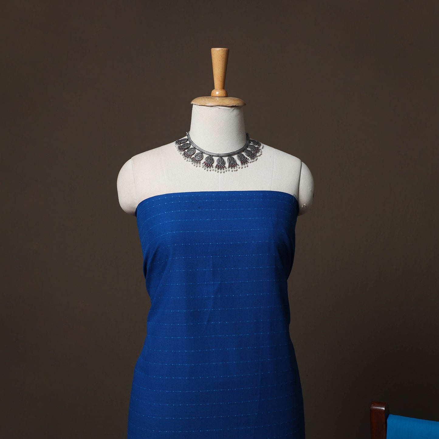 Jacquard Woven Pure Cotton 3pc Unstitched Dress Material Suit Set 70