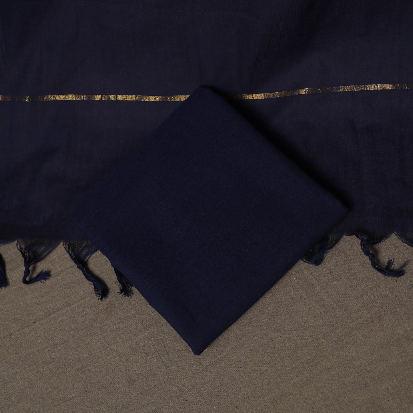 Jacquard Woven Pure Cotton 3pc Unstitched Dress Material Suit Set 100