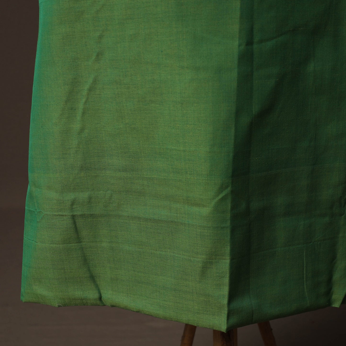 Green - 2pc Handloom Maheshwari Silk Unstitched Dress Material Kurta Set 24