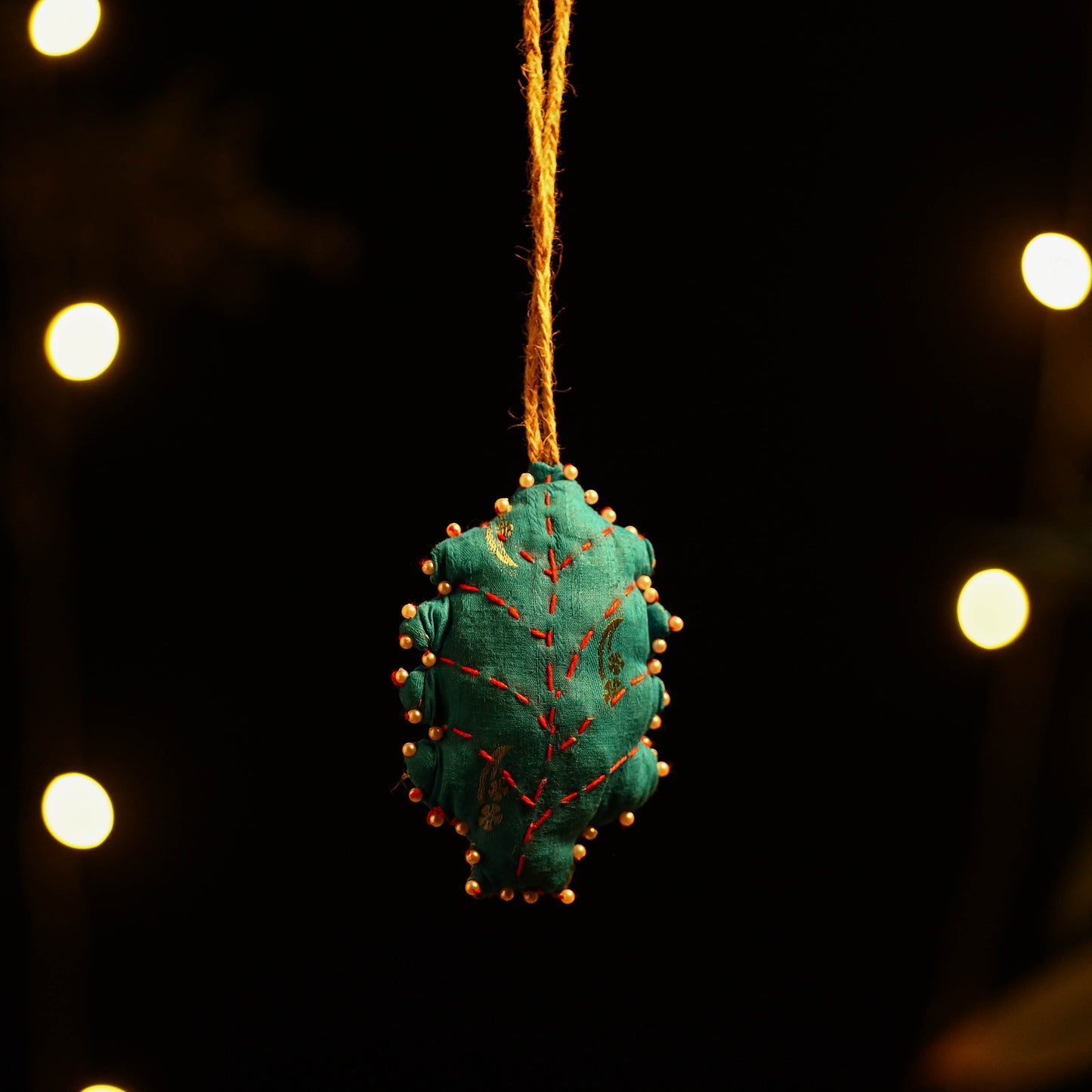 Buy Upcycled Thread & Beadwork X-Mas Decor Hanging
