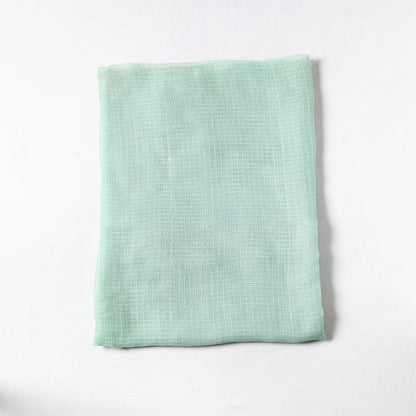 Green - Kota Doria Weave Plain Cotton Precut Fabric (1 meter) 72