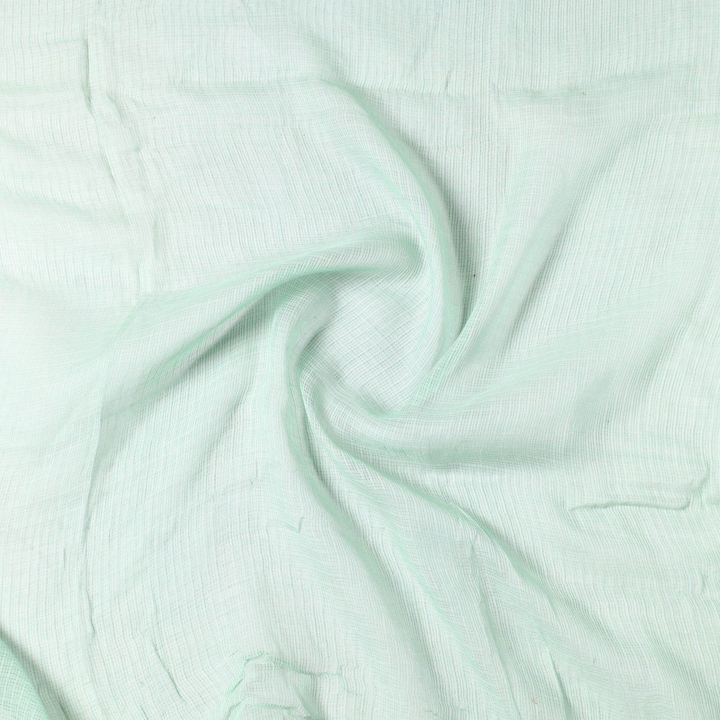 Green - Kota Doria Weave Plain Cotton Precut Fabric (1 meter) 72