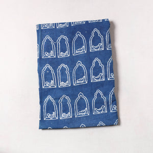 Bindaas Block Printed Cotton Precut Fabric (1.5 meter) 11