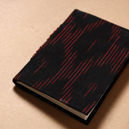 Ikat Fabric Cover Handmade Paper Notebook (5 x 3.5 in)