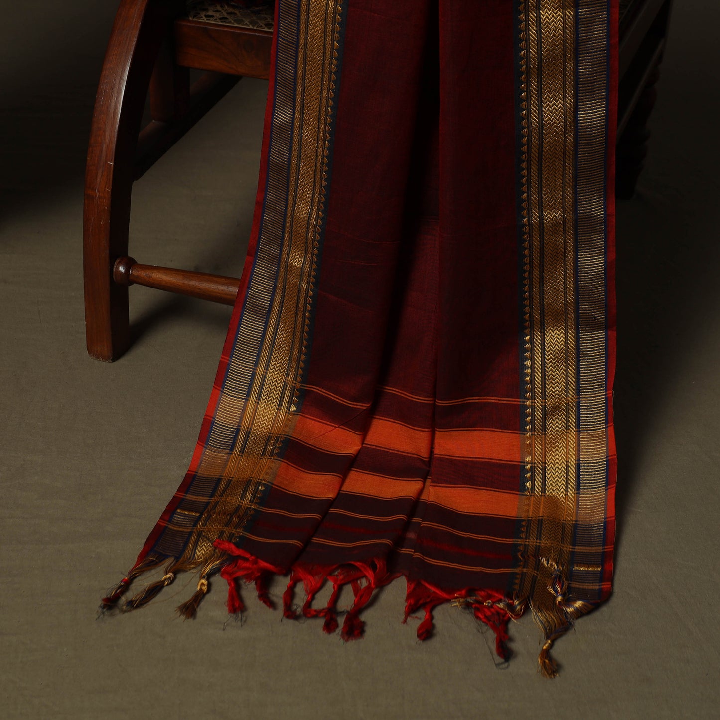 Dharwad Woven Cotton 3pc Unstitched Dress Material Suit Set 17