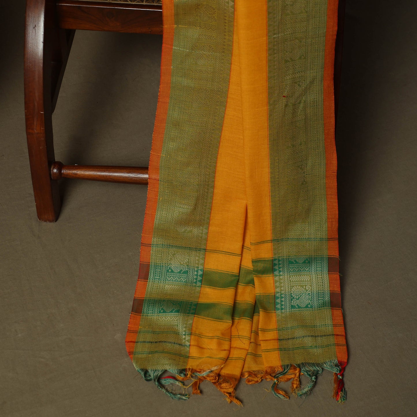 Dharwad Woven Cotton 3pc Unstitched Dress Material Suit Set 26