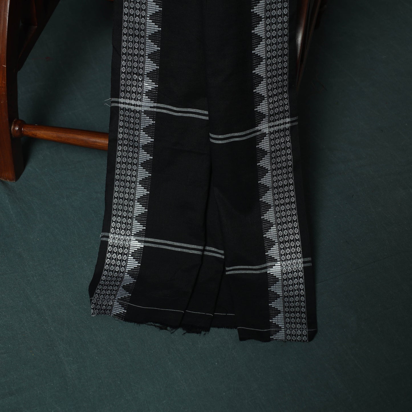 Sambalpuri Ikat Cotton 3pc Unstitched Dress Material Suit Set 32