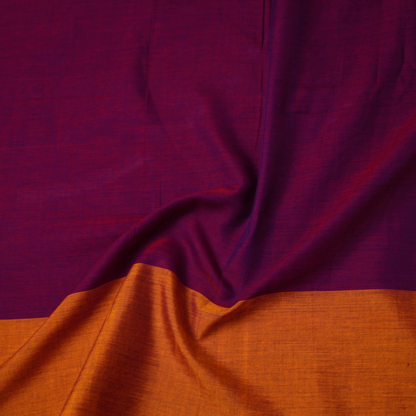 Purple Mercerised Cotton Plain Fabric