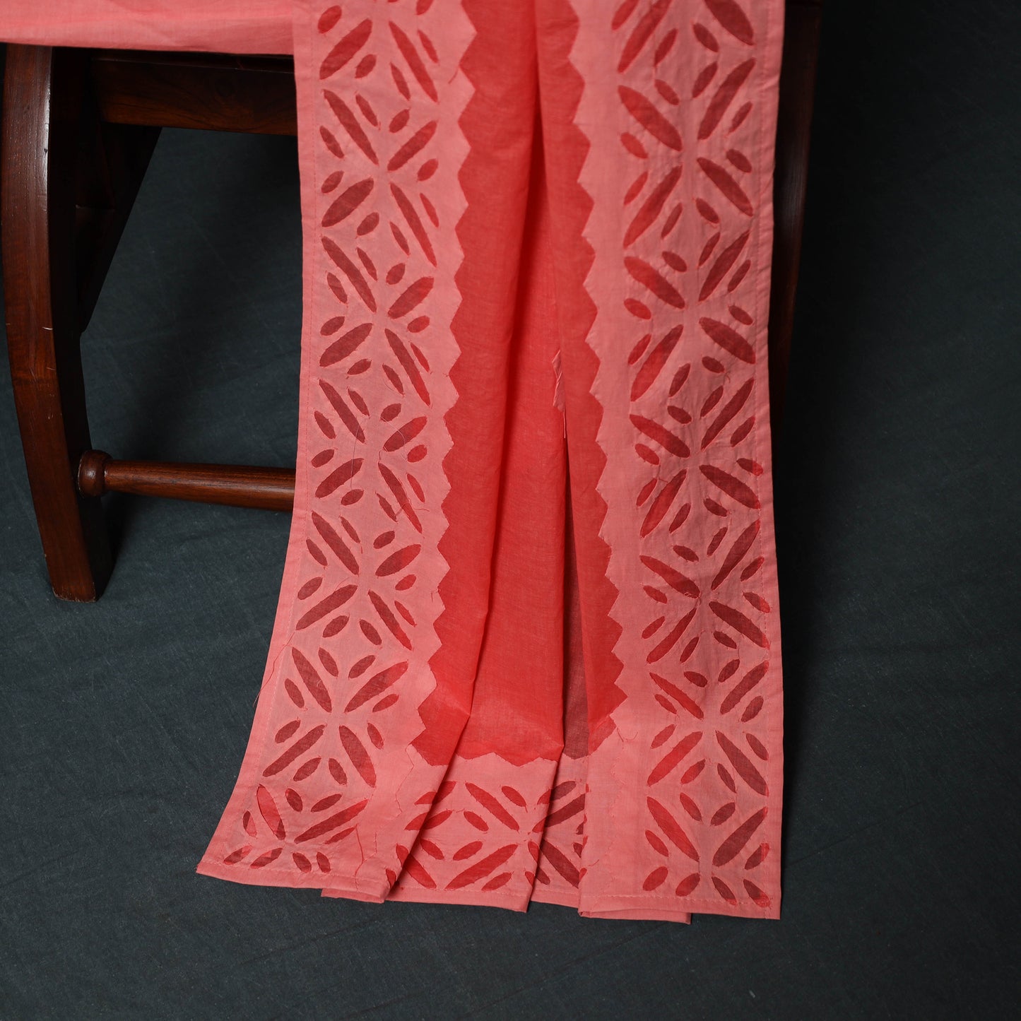 Barmer Applique Cutwork Cotton 3pc Unstitched Dress Material Suit Set 09