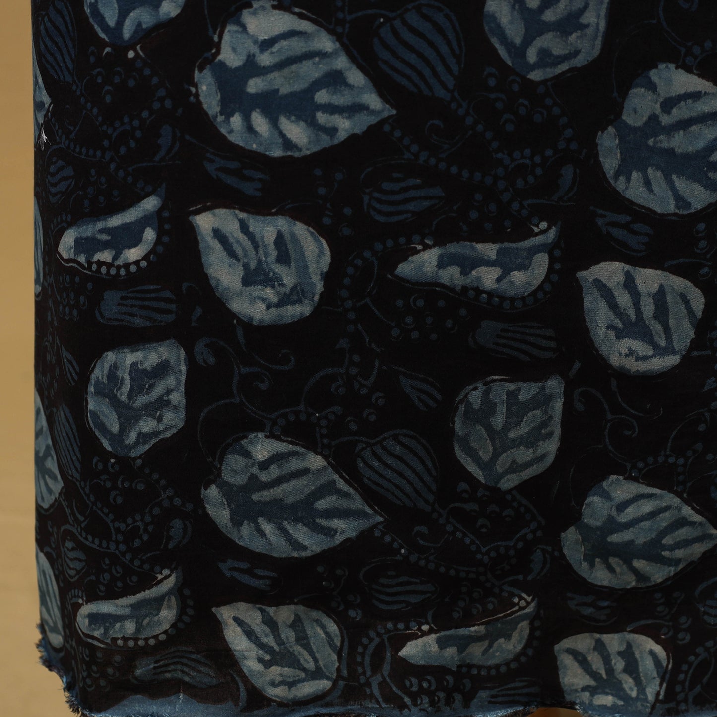 Bagru Hand Block Print Natural Dyed Modal Silk 2pc Unstitched Dress Material Kurta Set 20