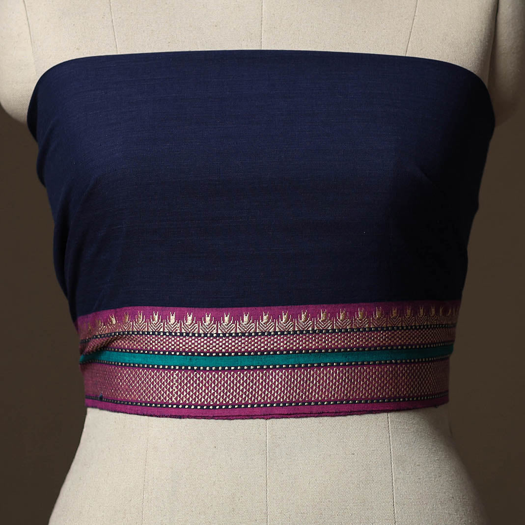 Dharwad Weave Cotton Blouse Piece 05