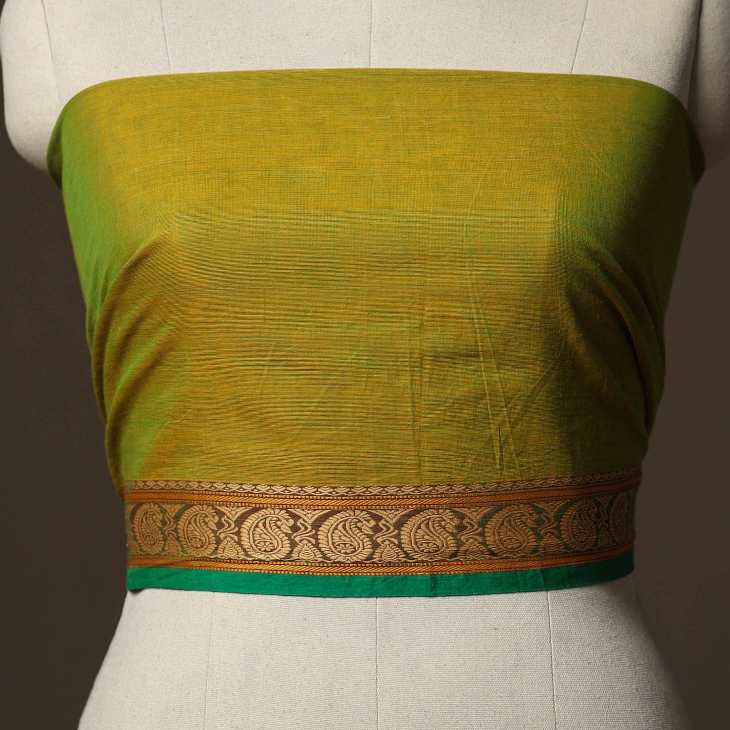 Dharwad Weave Cotton Blouse Piece 17