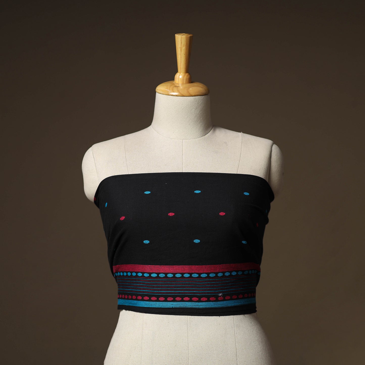Jacquard Weave Cotton Blouse Piece 41