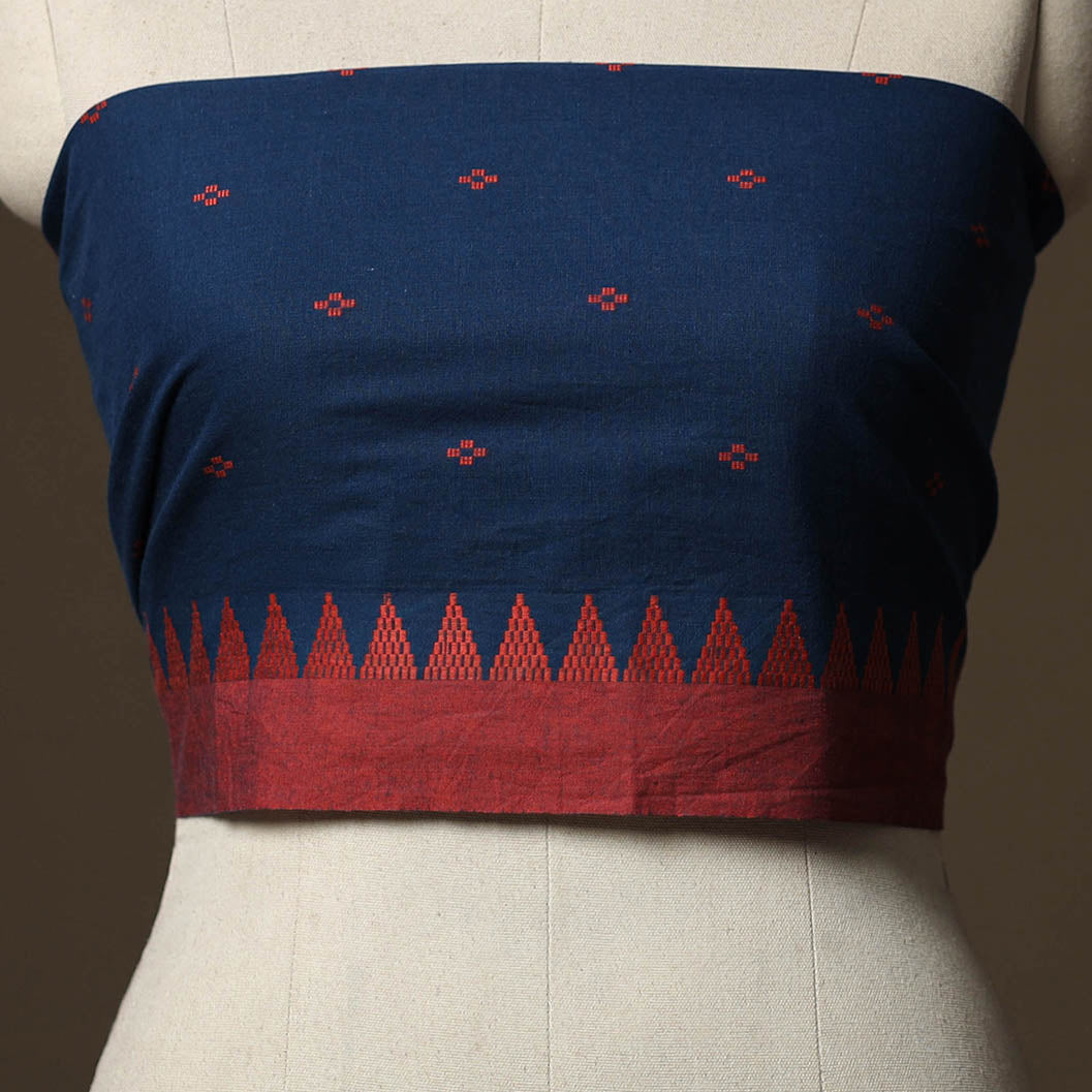 Jacquard Weave Cotton Blouse Piece 42