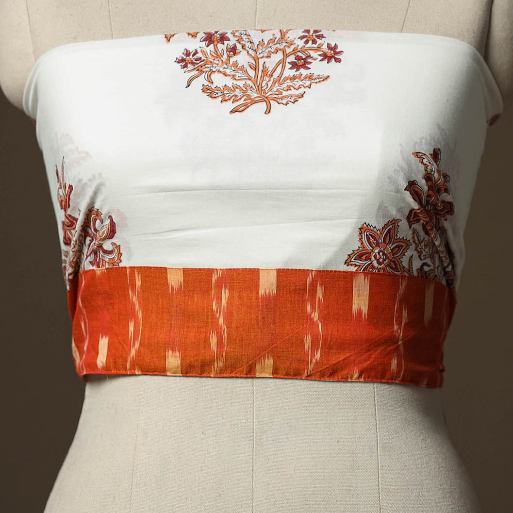 Sanganeri Hand Block Print Cotton Blouse Piece 48