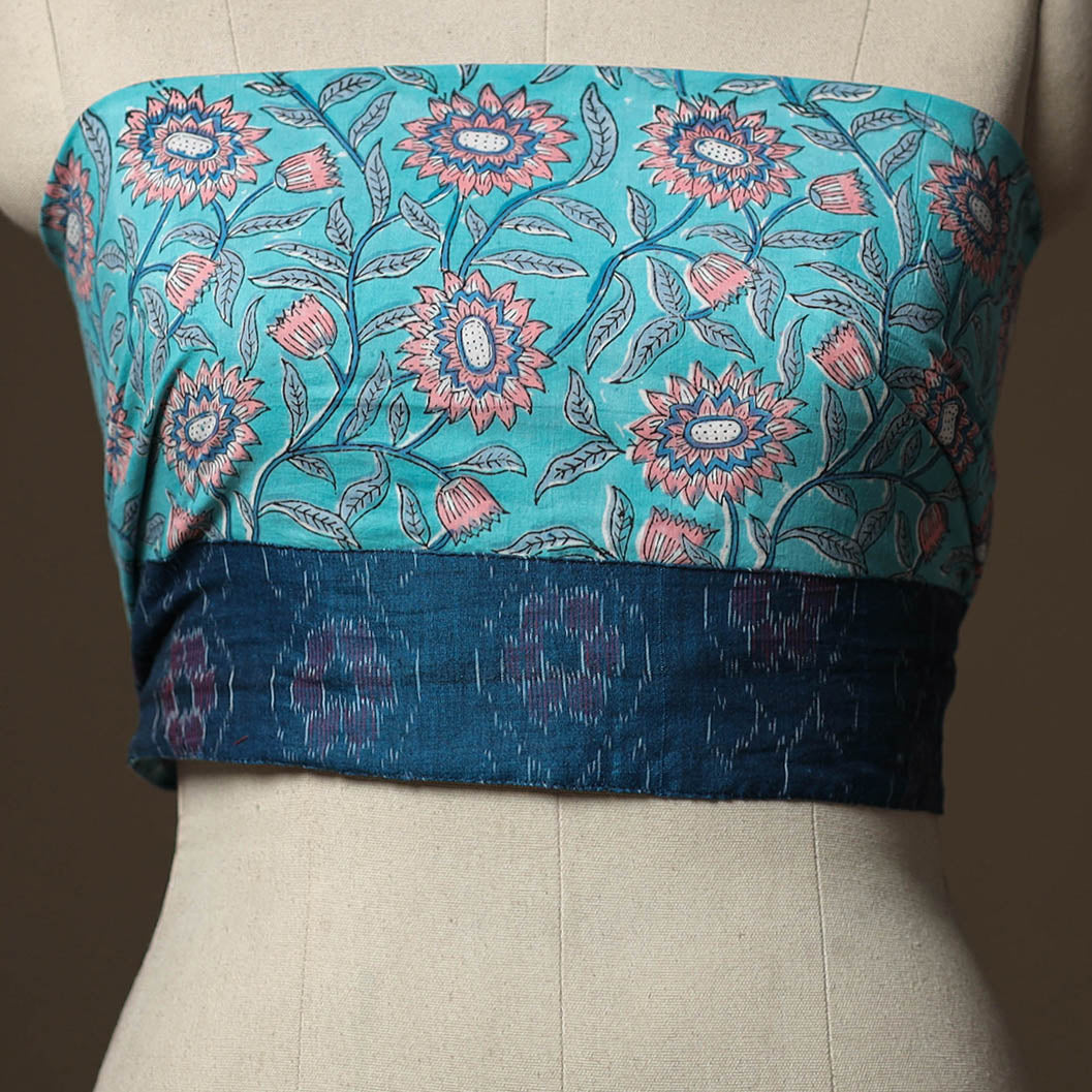 Sanganeri Hand Block Print Cotton Blouse Piece 49