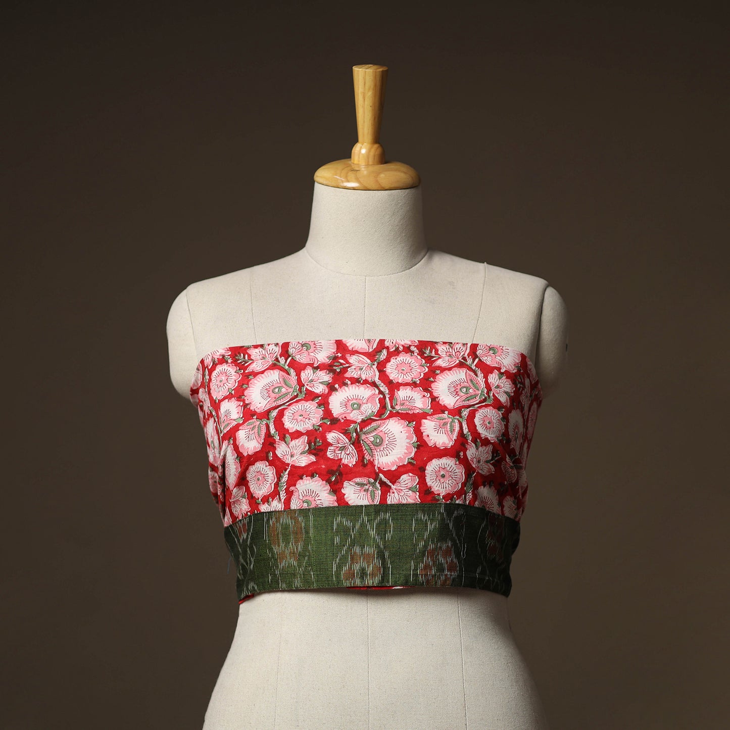 Sanganeri Hand Block Print Cotton Blouse Piece 55