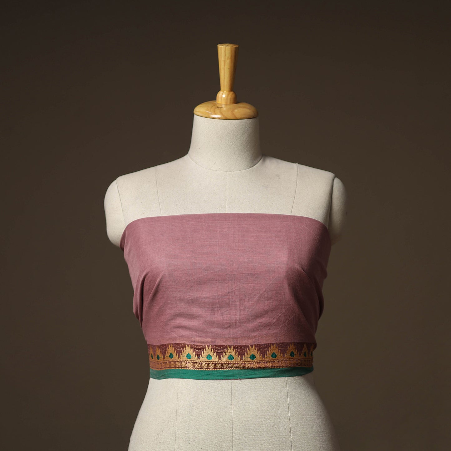 Kanchipuram Weave Cotton Blouse Piece 63