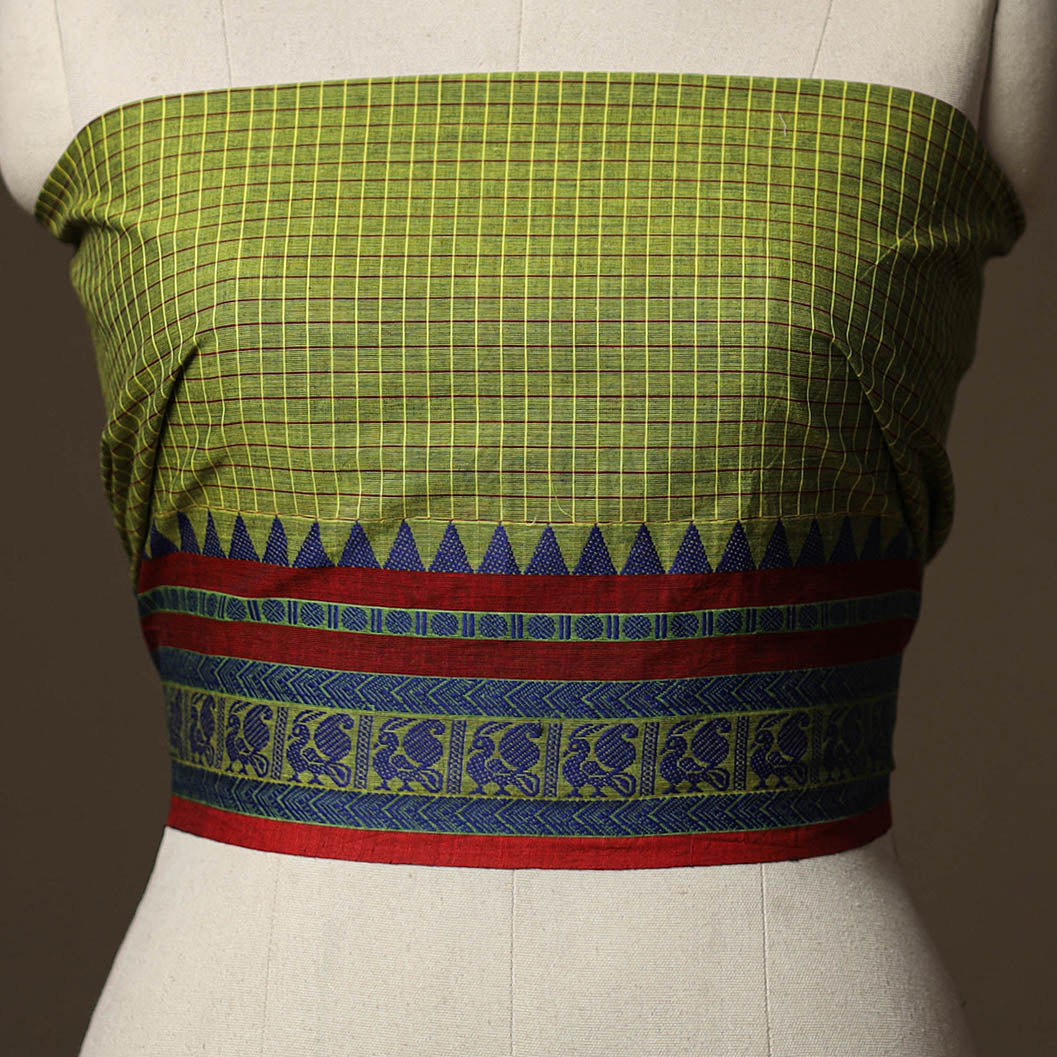 Kanchipuram Weave Cotton Blouse Piece 73